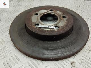 диск тормозной задний Ford Mondeo 3 поколение 2002, 2.5 л., бензин, АКПП, красный, седан