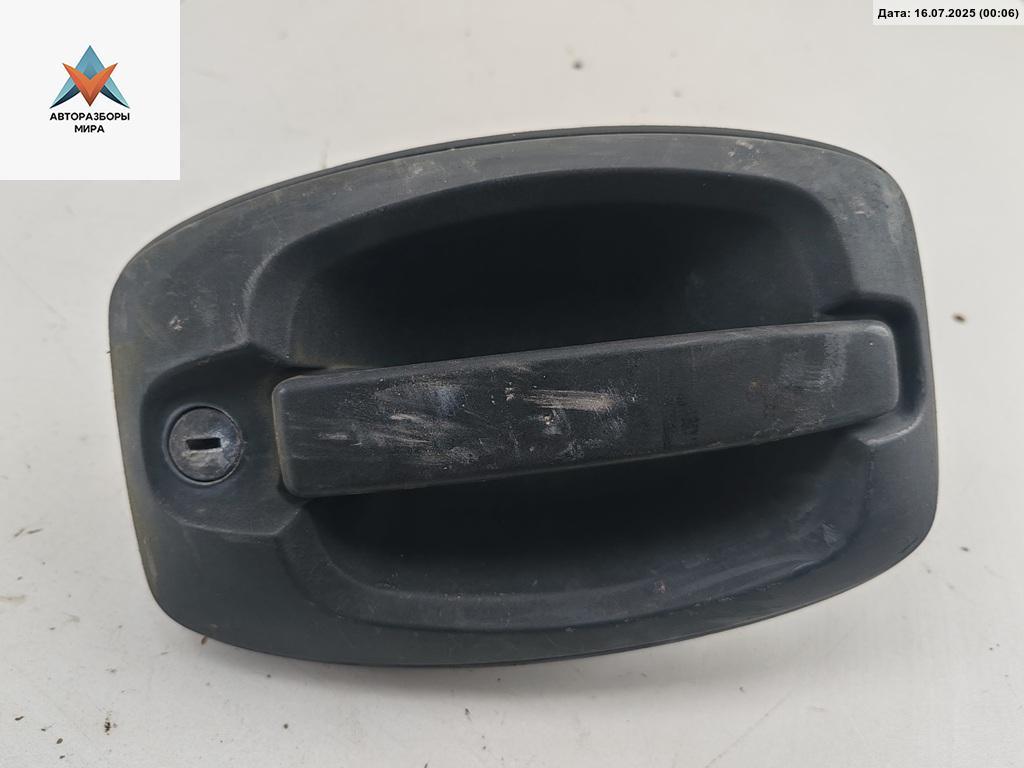 ручка наружная задняя правая Citroen Jumper 2 поколение 2007, 2.2 л., дизель, МКПП, белый, микроавтобус - фото №1