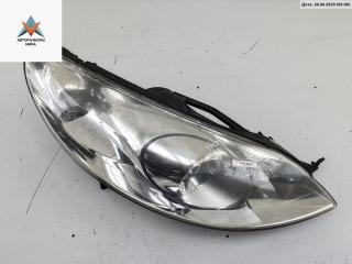фара правая Peugeot 407 1 поколение 2005, 2.0 л., бензин, МКПП, серый, седан, 9641944180