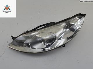 фара левая Peugeot 407 1 поколение 2005, 2.0 л., бензин, МКПП, серый, седан, 9641944280