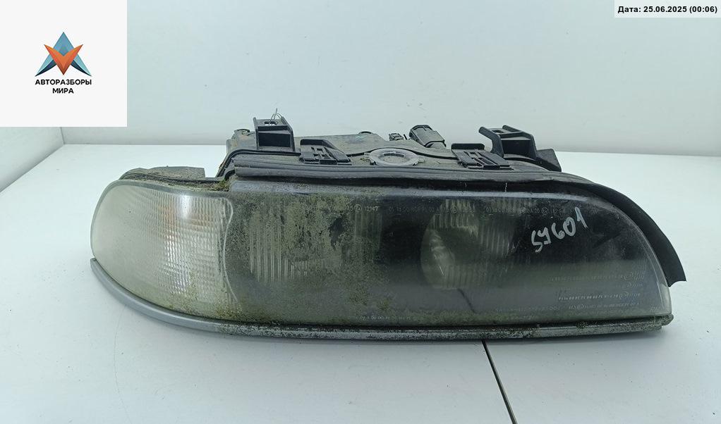фара правая BMW 5 серия E39 1996, 2.5 л., бензин, АКПП, серый, седан - фото №1