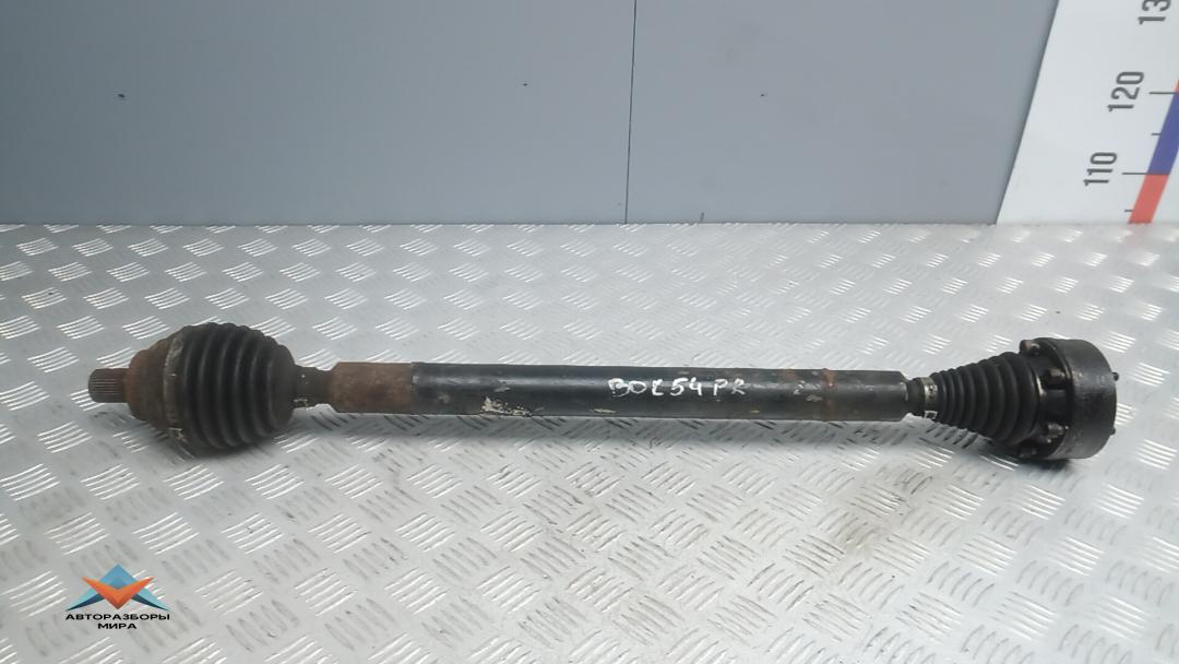 полуось передняя правая (приводной вал, ШРУС) Skoda Superb 3 поколение 2015, 1.6 л., дизель, МКПП, универсал, 1K0407272QN, 1K0407764KX - фото №1