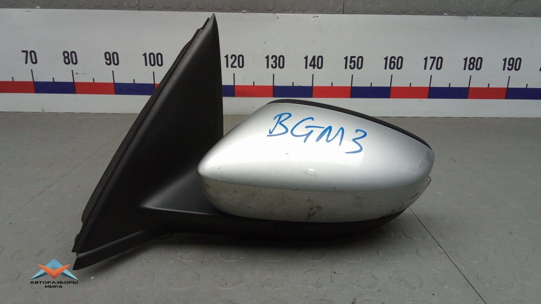 зеркало левое Skoda Fabia 3 поколение (NJ) 2015, 1.2 л., бензин, МКПП, хетчбэк 5 дв., 5JA857521C, 6V2857507C, 6V0857537A - фото №1