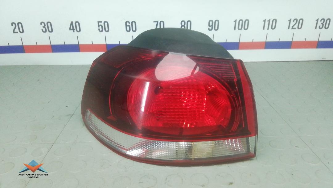 фонарь задний левый Volkswagen Golf 6 поколение 2009, 2.0 л., дизель, МКПП, хетчбэк 5 дв., 5K0945095M - фото №1