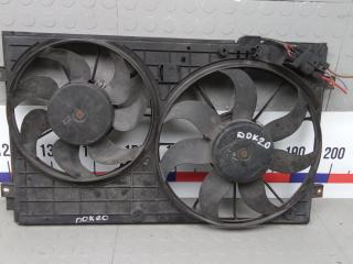 вентилятор радиатора Volkswagen Golf 5 поколение 2006, 1.4 л., бензин, МКПП, хетчбэк 5 дв.
