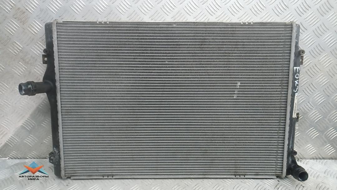 радиатор охлаждения Volkswagen Passat CC 1 поколение 2010, 2.0 л., дизель, МКПП, седан, 1K0121251DM - фото №1