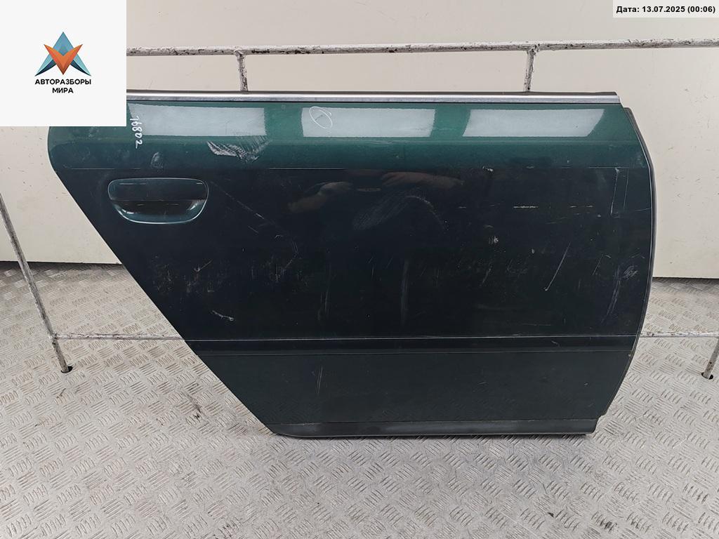 дверь сдвижная Audi A6 4B/C5 1997, зелёный, седан - фото №1