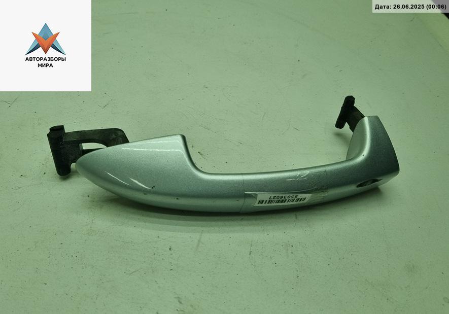 ручка внутренняя задняя левая Volkswagen Passat B6 2007, 2.0 л., дизель, АКПП, серый, универсал, 3C0837209 - фото №1