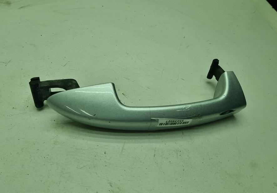ручка внутренняя задняя левая Volkswagen Passat B6 2007, 2.0 л., дизель, АКПП, серый, универсал, 3C0837209