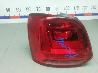 фонарь задний левый Volkswagen Polo 5 поколение 2014, 1.2 л., TSI 16V, бензин, МКПП, хетчбэк 5 дв., 6C0945095L