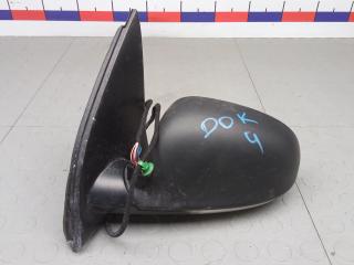 зеркало левое Volkswagen Golf 5 поколение 2004, 1.6 л., бензин, МКПП, хетчбэк 5 дв., 6PIN