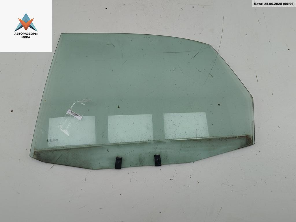 стекло двери задней левой Audi A4 B5 1995, 1.6 л., бензин, МКПП, красный, седан, 43R001190 - фото №1
