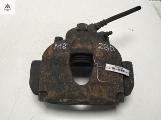 суппорт передний левый Renault Megane 2 поколение [рестайлинг] 2008, 1.9 л., дизель, МКПП, чёрный, универсал