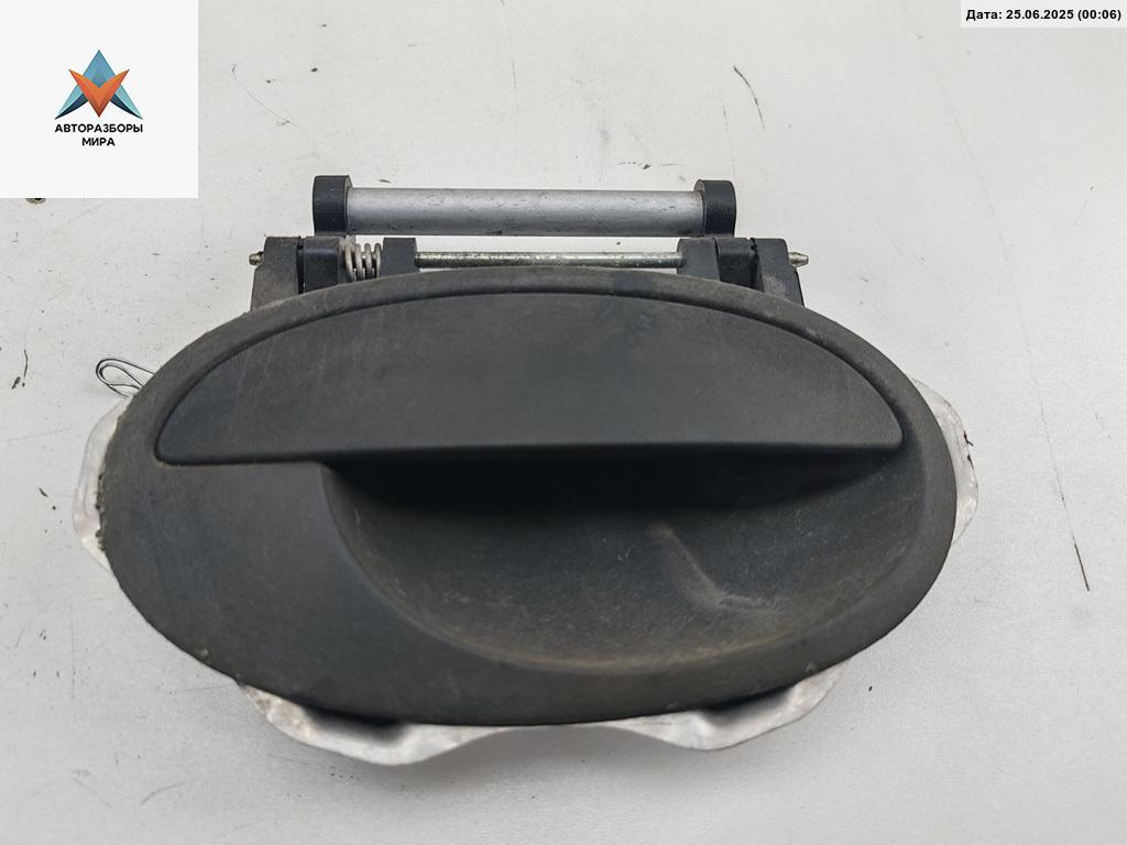 ручка наружная передняя правая Opel Meriva 1 поколение (A) 2003, 1.6 л., бензин, робот, серый, минивэн, 2217.8048604 - фото №1