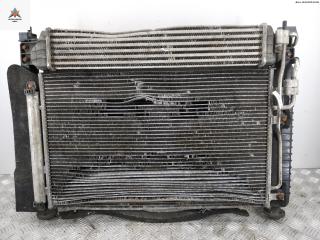 радиатор охлаждения Chevrolet Captiva 1 поколение 2006, 2.0 л., дизель, МКПП, чёрный, внедорожник 5 дв.