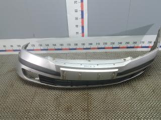 бампер передний Skoda Octavia 2 поколение (A5) [рестайлинг] 2008, 1.9 л., D TDI PD, дизель, МКПП, универсал, 1Z0807221