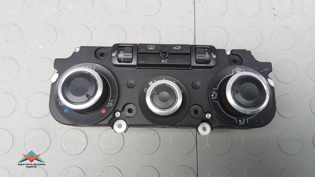 блок управления печки / климат-контроля Volkswagen Passat B6 2009, 2.0 л., дизель, АКПП, седан, 1K0820047JE, 1K0820047JP - фото №1