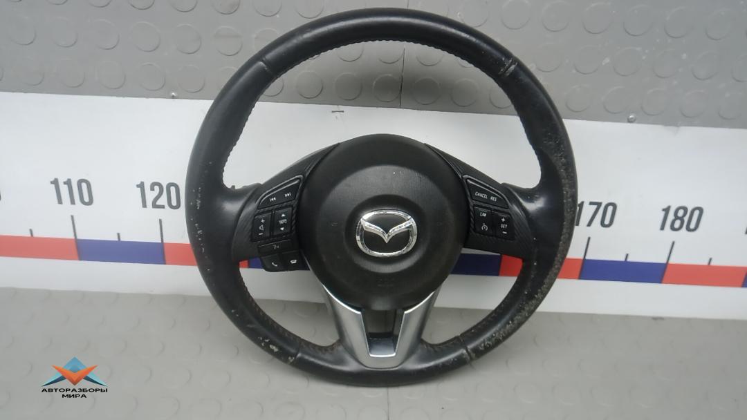 руль Mazda 3 BM 2015, 2.0 л., бензин, МКПП, хетчбэк 5 дв. - фото №1