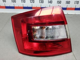 фонарь задний левый Skoda Rapid 1 поколение 2014, 1.2 л., бензин, МКПП, хетчбэк 5 дв., 5JJ945111