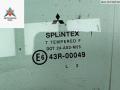 стекло двери передней левой Mitsubishi Space Star 1 поколение [рестайлинг] 2003, 1.6 л., бензин, МКПП, серый, минивэн, 43R00049 - фото №2