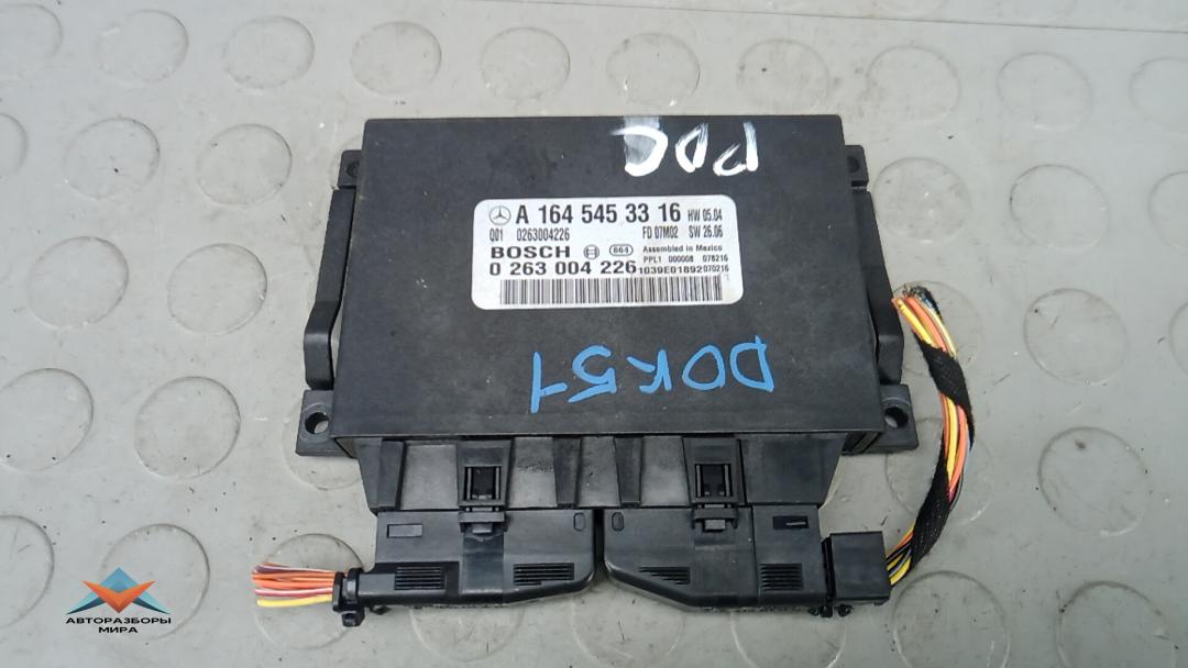 блок управления парктрониками Mercedes-Benz M-Класс W164 2007, 3.0 л., D ML320 CDI, дизель, АКПП, внедорожник 5 дв., 0263004226, A1345453316 - фото №1