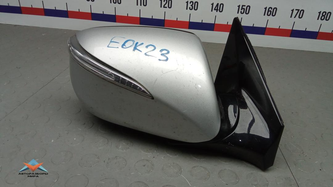 зеркало правое Hyundai Santa Fe 3 поколение (DM) 2012, 2.2 л., дизель, АКПП, внедорожник 5 дв., 876202W933N3S, 876262W000N3S, 876212W080 - фото №1