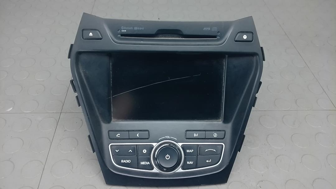 магнитола Hyundai Santa Fe 3 поколение (DM) 2012, 2.2 л., дизель, АКПП, внедорожник 5 дв., 965602W2004X - фото №1