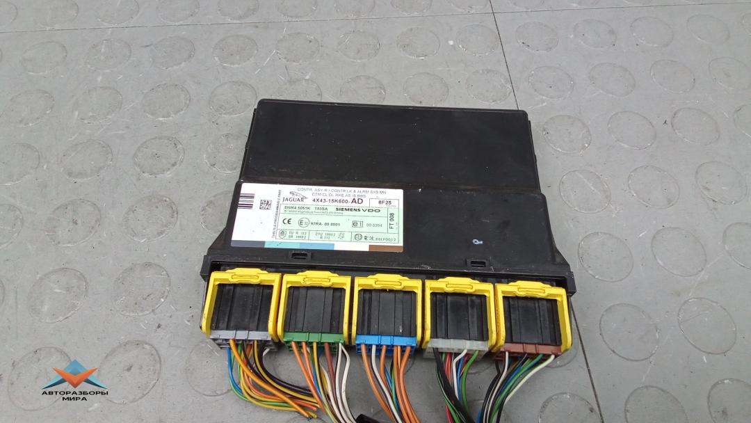 блок комфорта Jaguar X-Type 1 поколение 2007, 2.0 л., дизель, МКПП, седан, 4X4315K600AD - фото №1