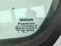 форточка задняя левая Nissan Primera P11 2001, 1.8 л., бензин, МКПП, серый, хетчбэк 5 дв. - фото №2
