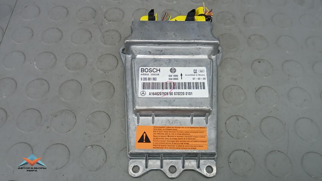 блок AirBag Mercedes-Benz M-Класс W164 2007, 3.0 л., D ML320 CDI, дизель, АКПП, внедорожник 5 дв., A1648207926, 600702200101 - фото №1