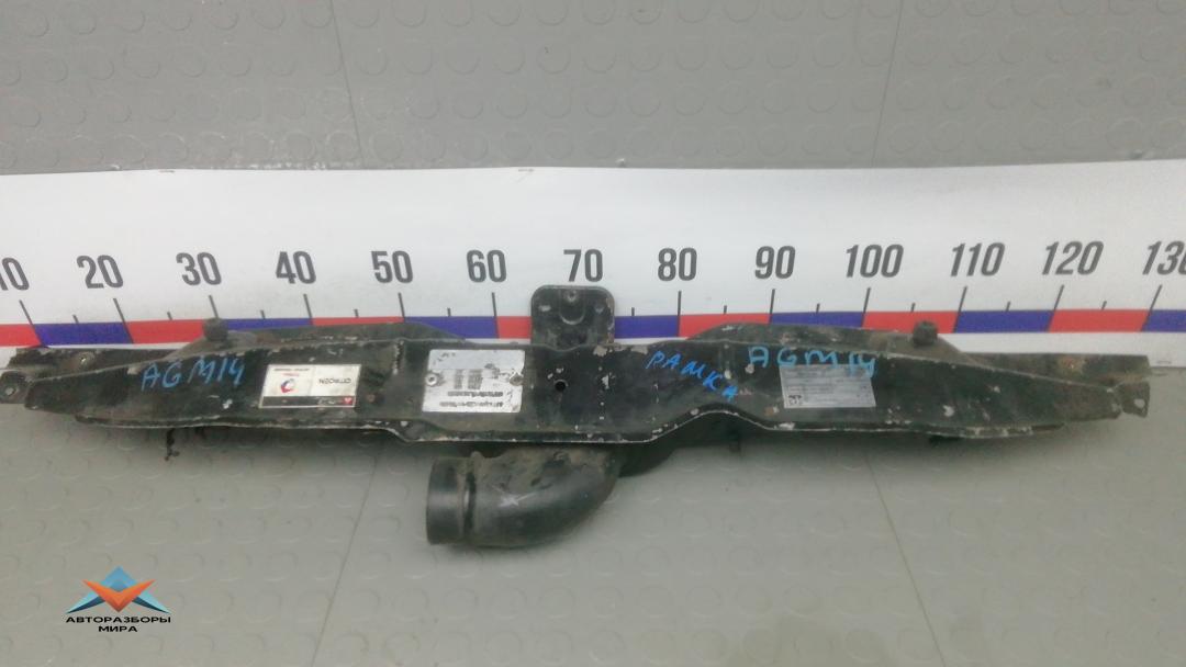 рамка капота Citroen Jumper 2 поколение 2009, 2.2 л., дизель, МКПП - фото №1