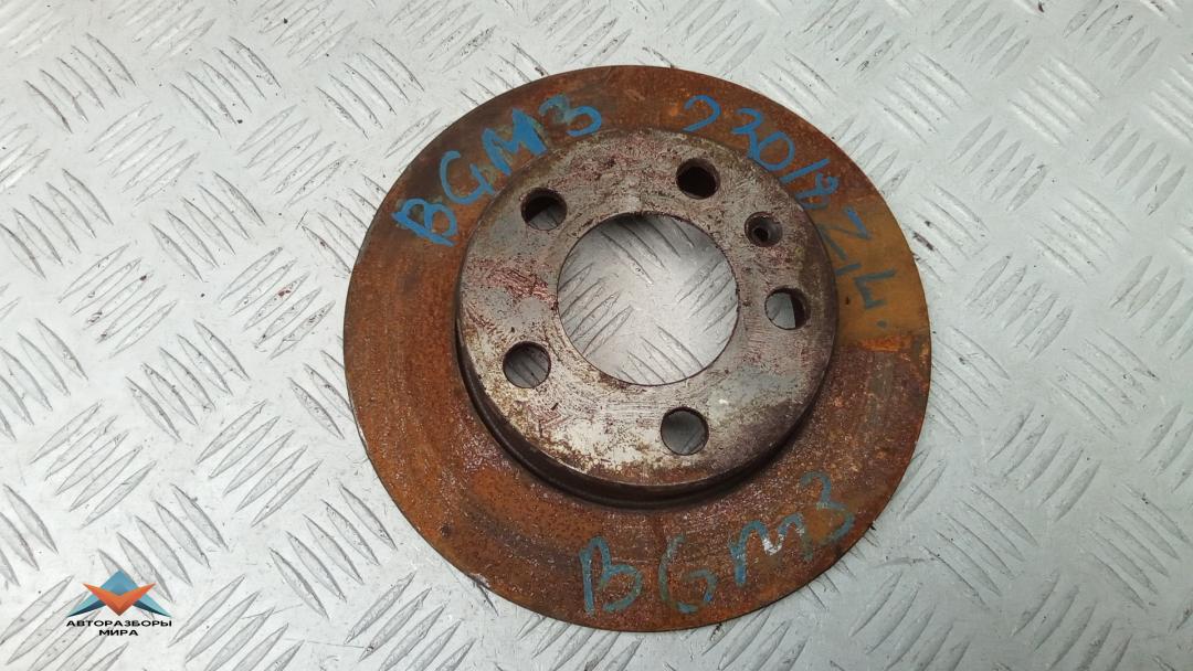 диск тормозной задний Skoda Fabia 3 поколение (NJ) 2015, 1.2 л., бензин, МКПП, хетчбэк 5 дв., 1J0615601P - фото №1