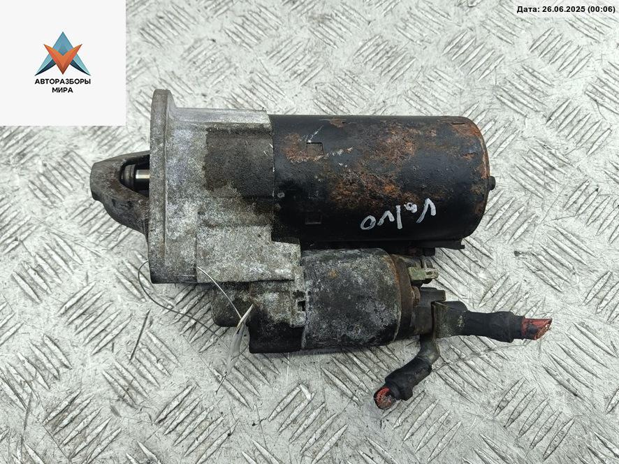 стартер Volvo S40 2 поколение 2004, 2.4 л., бензин, МКПП, чёрный, универсал - фото №1