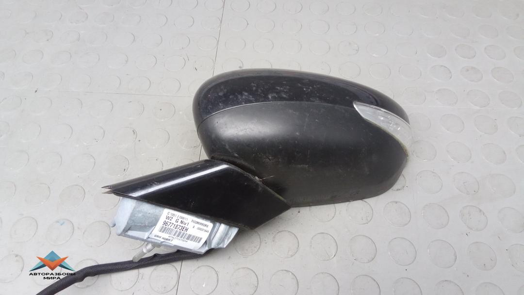 зеркало левое Peugeot 508 1 поколение 2011, 2.0 л., HDi, дизель, МКПП, универсал, 6PIN - фото №1
