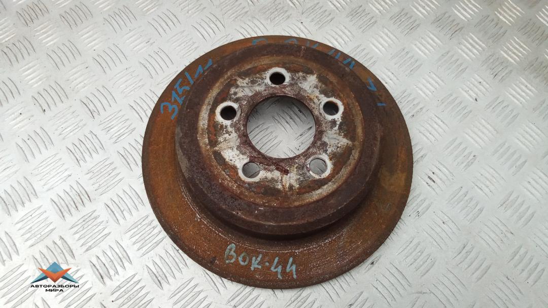 диск тормозной задний Jeep Cherokee KK 2008, 2.8 л., D CRD, дизель, АКПП, внедорожник 5 дв. - фото №1