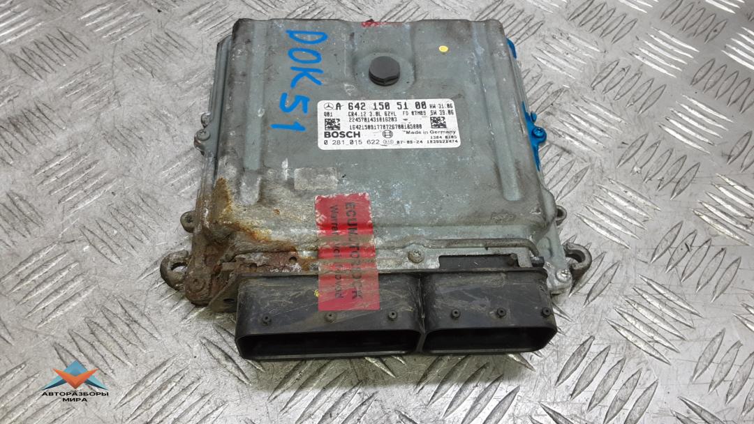 ЭБУ Mercedes-Benz M-Класс W164 2007, 3.0 л., D ML320 CDI, дизель, АКПП, внедорожник 5 дв., 0281015622 - фото №1