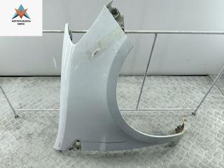 крыло переднее правое Renault Clio 3 поколение [рестайлинг] 2009, 1.2 л., бензин, МКПП, белый, хетчбэк 3 дв., 8200256118