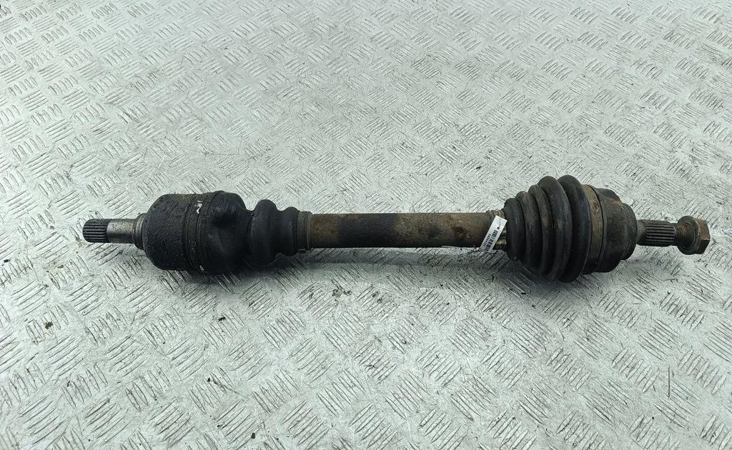 полуось передняя левая (приводной вал, ШРУС) Peugeot 307 2002, 2.0 л., бензин, МКПП, синий, хетчбэк 5 дв., 9647906880