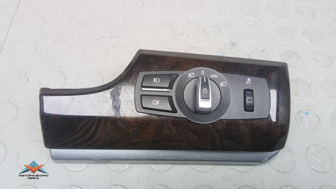 переключатель света BMW 5 серия F07/F10/F11 2011, 3.0 л., D 530d, дизель, АКПП, хетчбэк 5 дв., 9192744 - фото №1