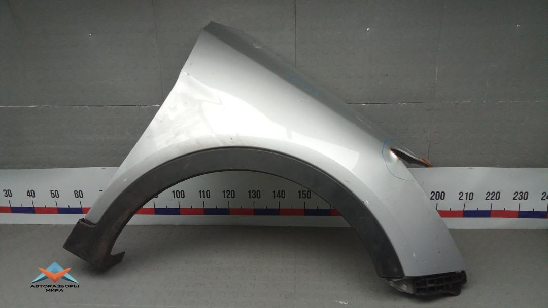 крыло переднее правое Hyundai Santa Fe 3 поколение (DM) 2012, 2.2 л., дизель, АКПП, внедорожник 5 дв., 663202W000 - фото №1