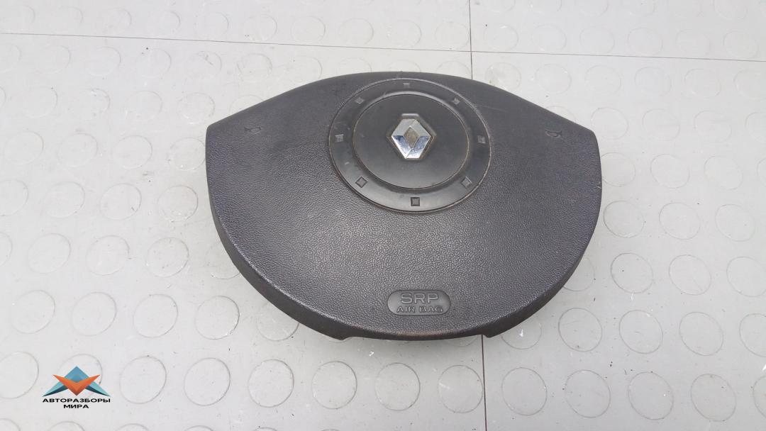 подушка безопасности водителя Renault Scenic 2 поколение 2005, 1.5 л., дизель, МКПП, минивэн - фото №1