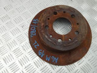 диск тормозной задний Peugeot Boxer 3 поколение [рестайлинг] 2018, 2.0 л., HDi, дизель, МКПП