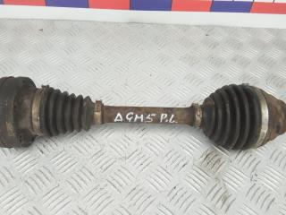 полуось передняя левая (приводной вал, ШРУС) Skoda Octavia 3 поколение (A7) [рестайлинг] 2017, 2.0 л., дизель, МКПП, хетчбэк 5 дв., 5Q0407271H, 5Q0407761AX