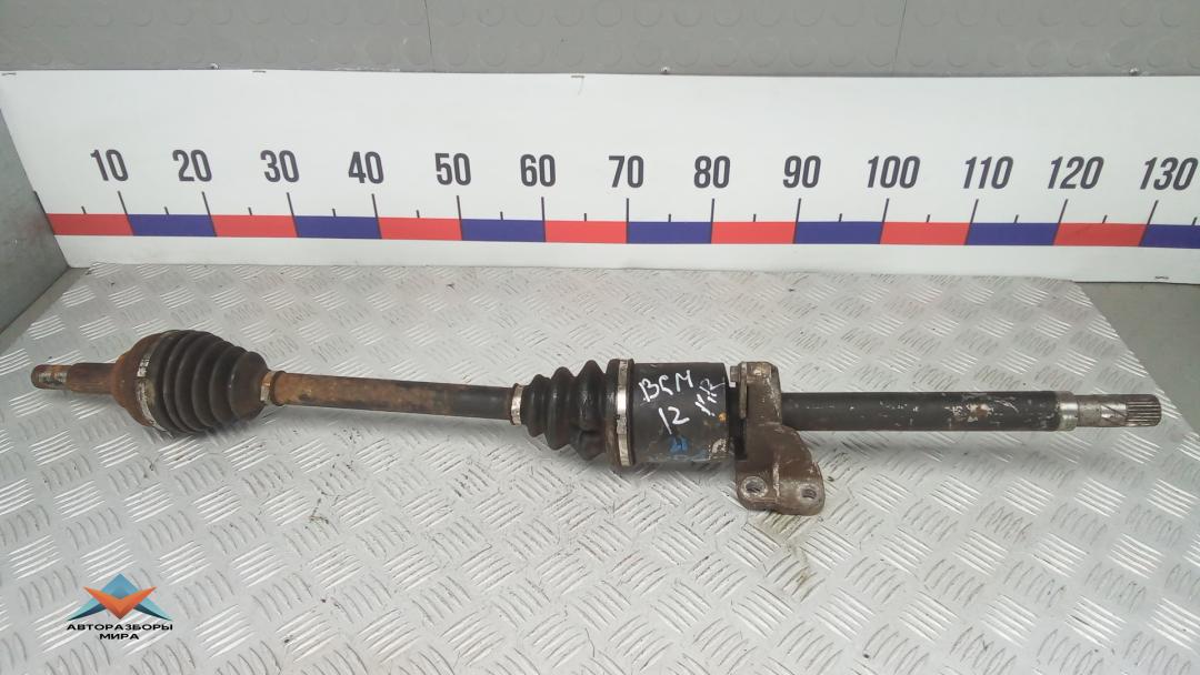 полуось передняя правая (приводной вал, ШРУС) Nissan Qashqai 2 поколение 2016, 1.5 л., дизель, МКПП, внедорожник 5 дв. - фото №1