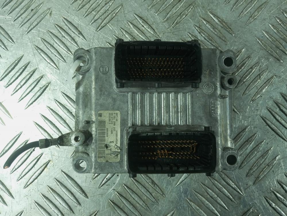 Блок управления двигателем Opel Corsa D 2009, цвет, 55353613 - фото №1