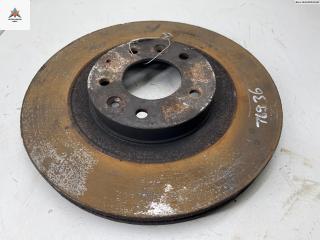 диск тормозной передний Mazda CX-7 1 поколение 2007, 2.3 л., бензин, МКПП, серый, внедорожник 5 дв.