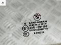 стекло двери задней правой BMW X3 E83 [рестайлинг] 2006, 3.0 л., бензин, АКПП, чёрный, внедорожник 5 дв. - фото №2