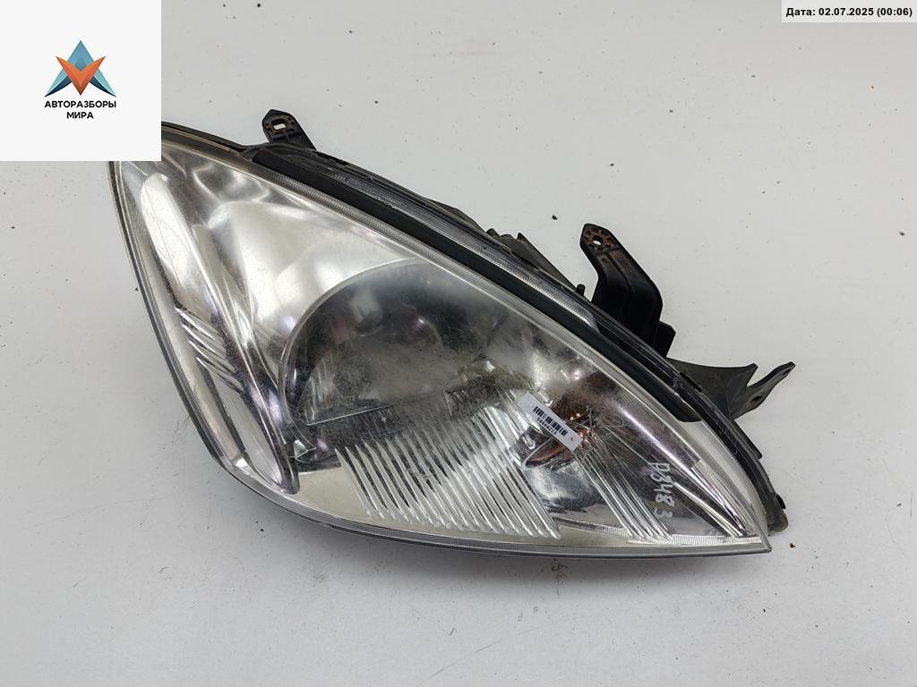 фара правая Mitsubishi Lancer 9 поколение 2003, 1.6 л., бензин, МКПП, чёрный, универсал, MN126914 - фото №1