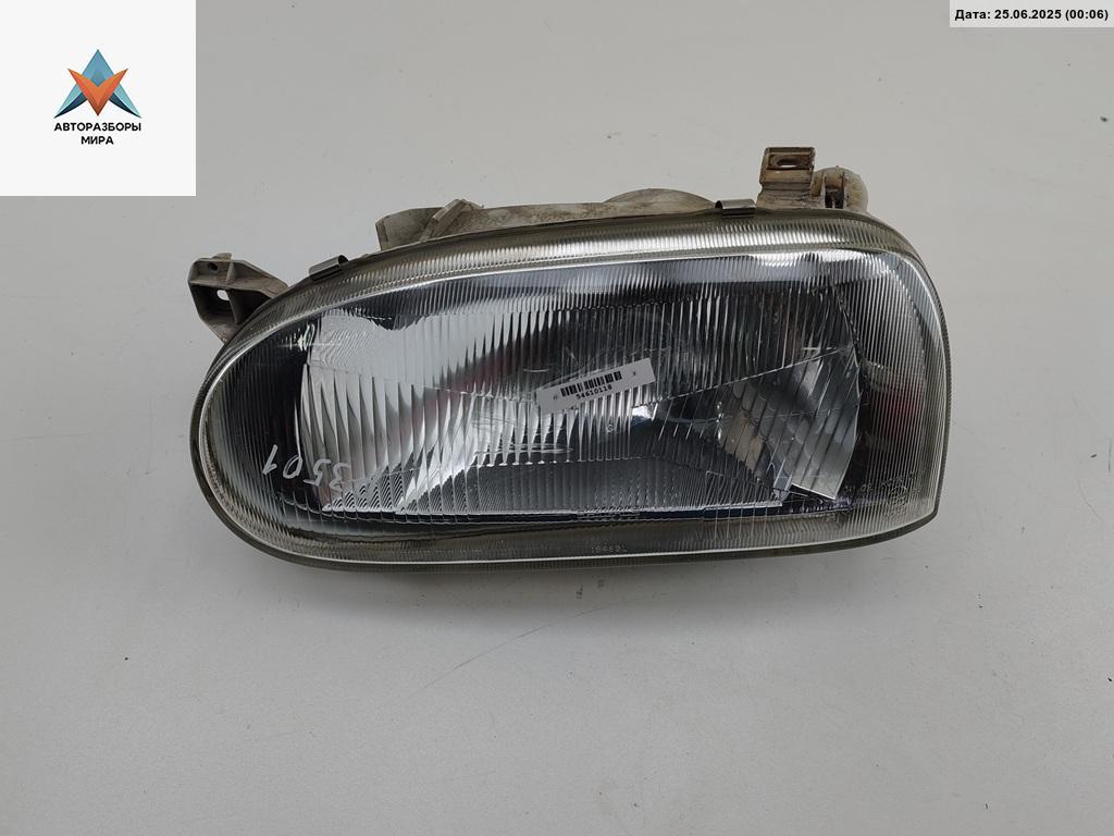 фара левая Volkswagen Golf 3 поколение 1996, 1.6 л., бензин, МКПП, красный, хетчбэк 5 дв., 18473L - фото №1