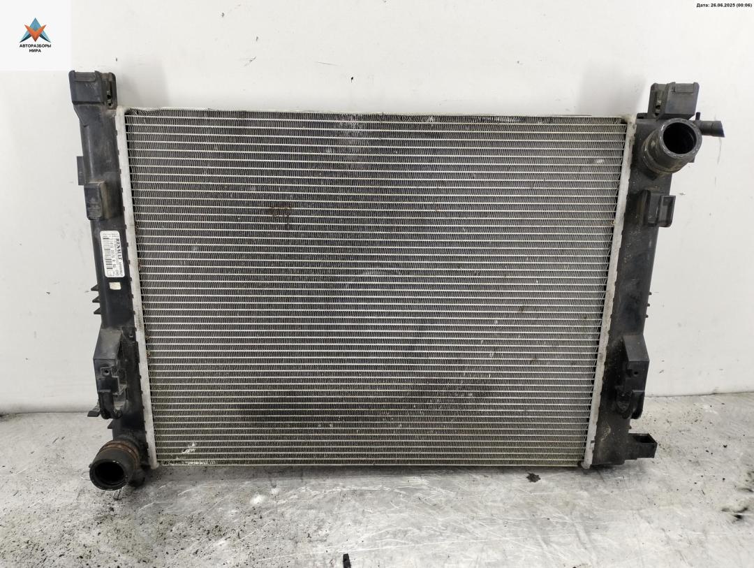 радиатор охлаждения Dacia (Renault) Lodgy 2012, 1.5 л., дизель, МКПП, чёрный, универсал, 214100078R - фото №1